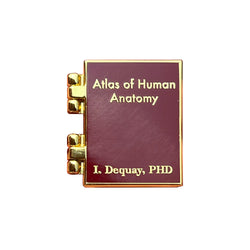 Hinged Human Anatomy Pin