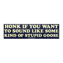 Goose Bumper Sticker