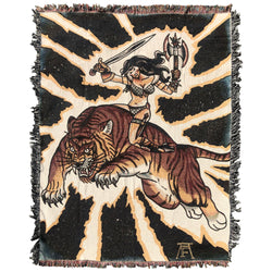 Aaron Francione Tiger Rider XL Blanket