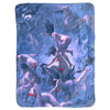 Witches Going to Their Sabbath Sherpa lined Fleece Blanket