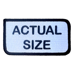 Actual Size Patch