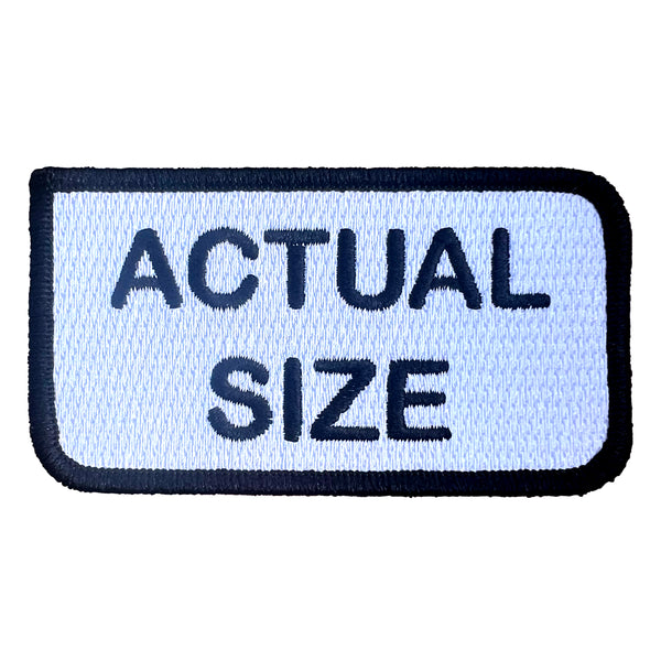 Actual Size Patch