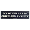 Anxiety Bumper Sticker