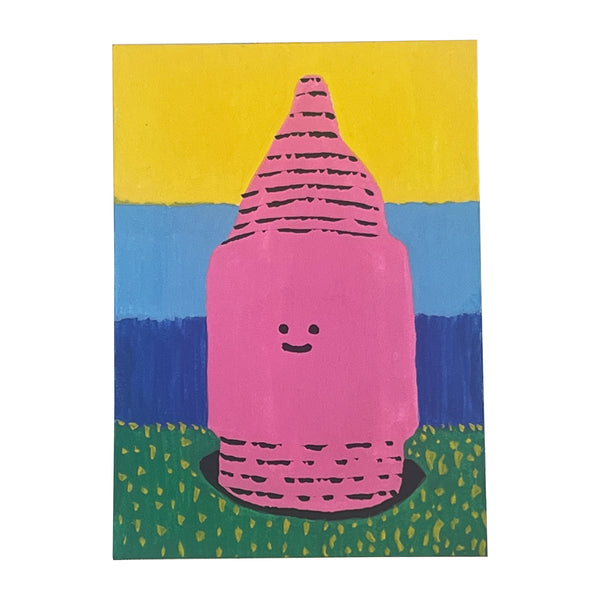 Original Mini Painting - Big Worm