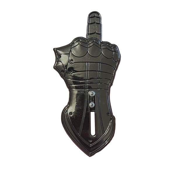 Moving Black Gauntlet Pin