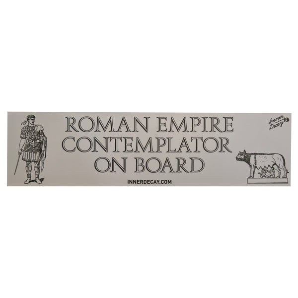 Roman Empire Bumper Sticker
