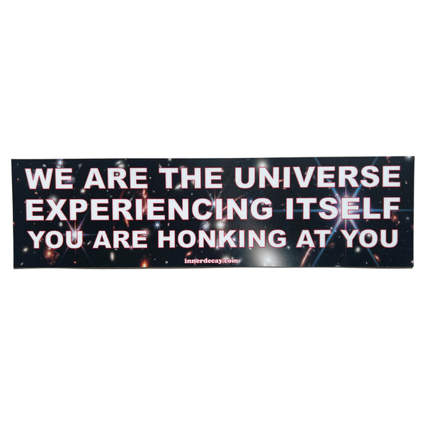 Experience Bumper Sticker