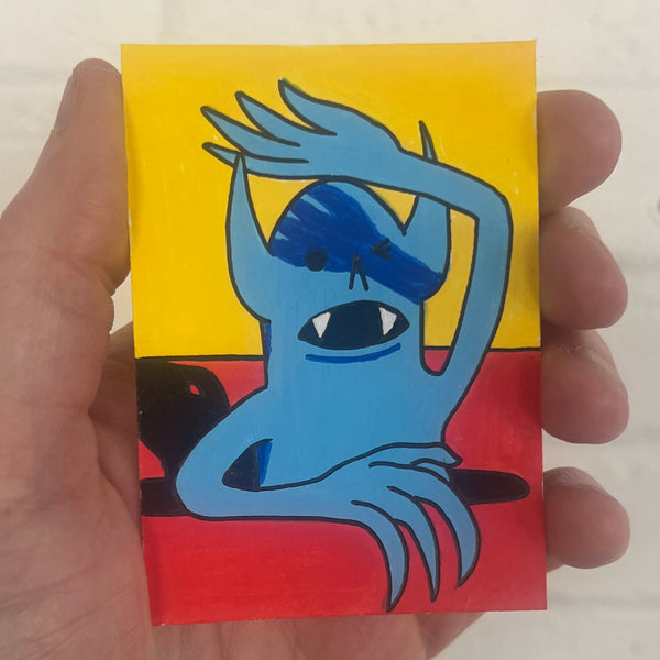Original Mini Painting - Exposed to the Light