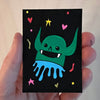 Original Mini Painting - Pit Demon (void celebration)
