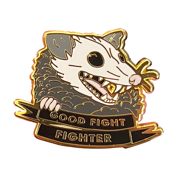 Good Fight Fighter Pin