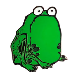 Jakuchu Frog Pin