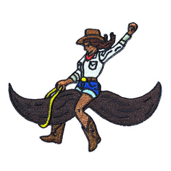 Moustache Rider Patch