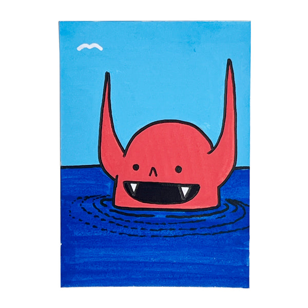 Original Mini Painting - Pit Demon (Summer)