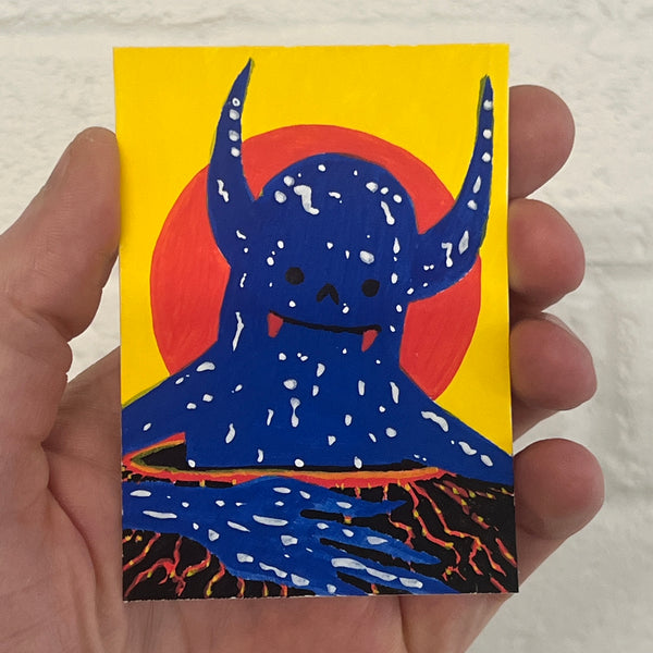 Original Mini Painting - Pit Demon Champion