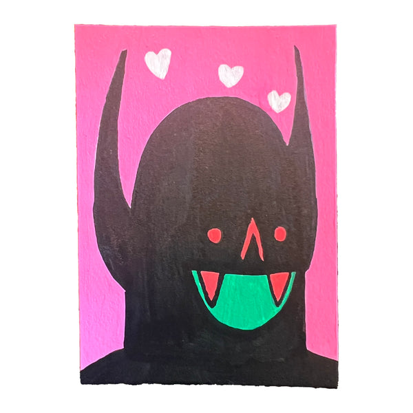Original Mini Painting - Pit Demon Lover
