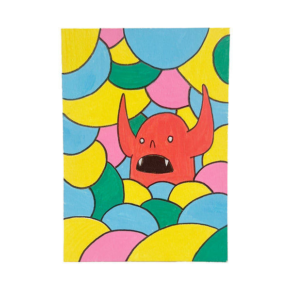 Original Mini Painting - Pit Demon Incomprehensible Maze