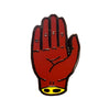 Red Hand Pin