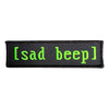 Sad Beep Patch