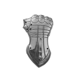 Moving Silver Gauntlet Pin