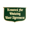 User Agreement Pin