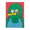 Original Mini Painting - Wrestler Bird (post fight)