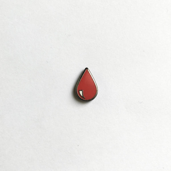 Crimson Tear Pin
