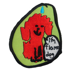 Flame Dog Patch