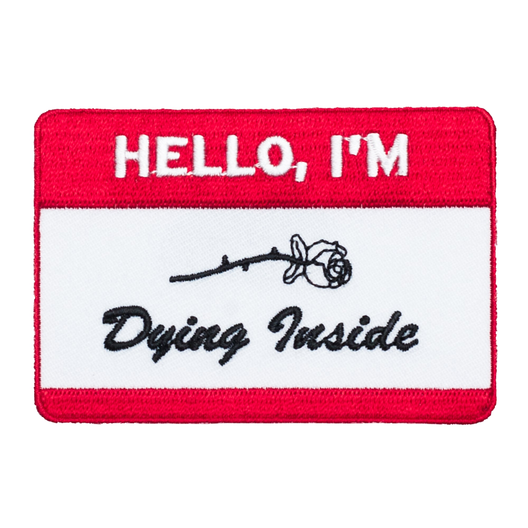 Hello Patch - Red – Inner Decay