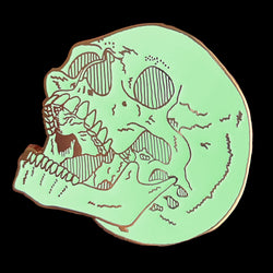Laughing Skull Pin