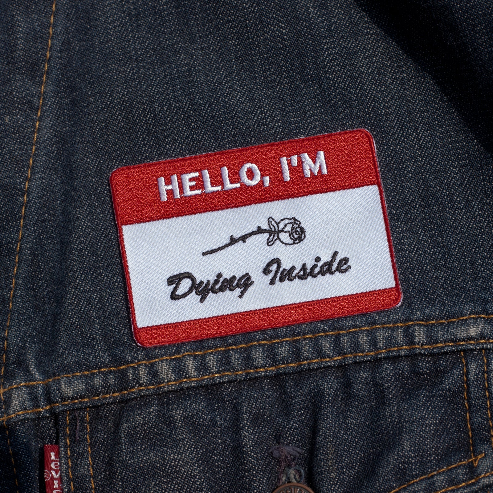 Hello Patch - Red – Inner Decay