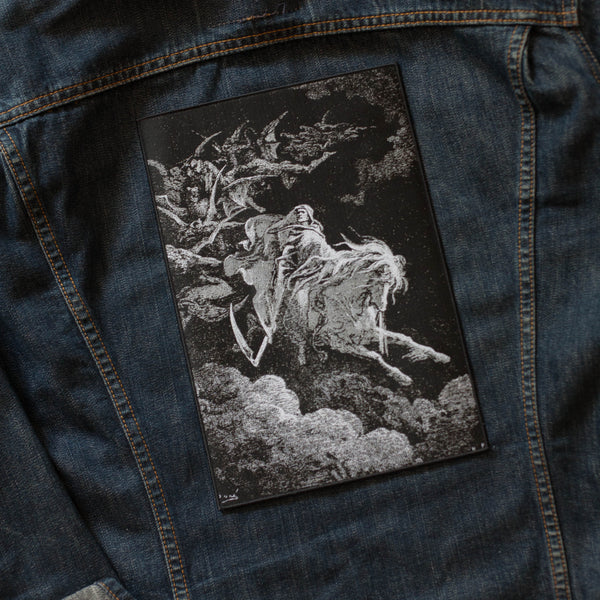 Death on the Pale Horse Back Patch