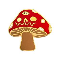 Mushroom Seer Pin