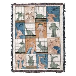 Eight Shadow Figures XL Blanket