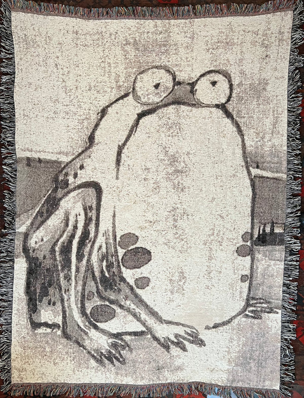 Jakuchu Frog XL Blanket